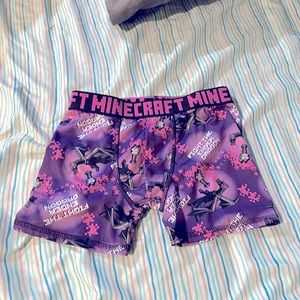 2 Minecraft underwear